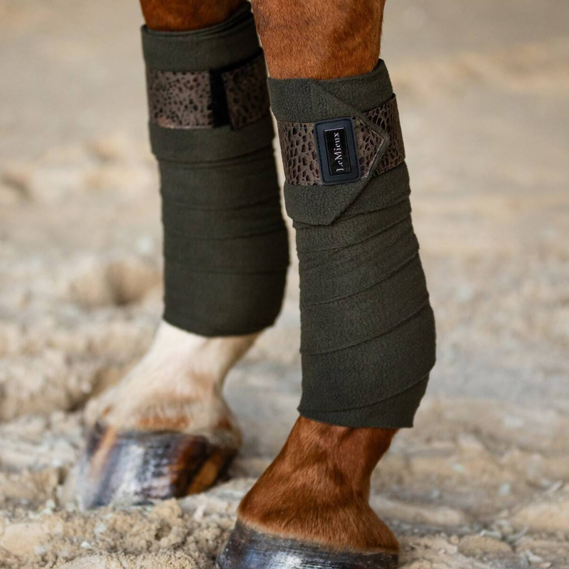 LeMieux Adour Polo Bandages - Oak-1